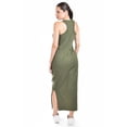 thumbnail image 3 of Maxi vestido sin manga Roman Fashion / Juvenil, 23974 (Verde militar) verde oscuro CH, 3 of 5