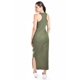 thumbnail image 3 of Maxi vestido sin manga Roman Fashion / Juvenil, 23974 (Verde militar) verde oscuro CH, 3 of 5