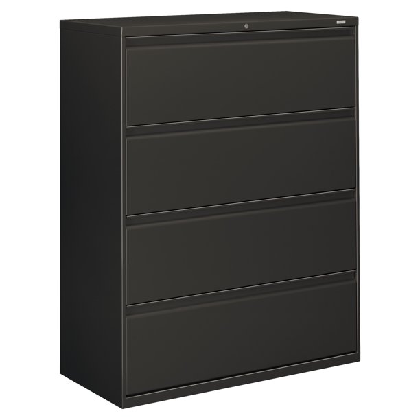 HON 4 Drawers Lateral Lockable Filing Charcoal