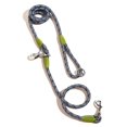 thumbnail image 1 of Reflective Nylon Dog Leashes Pet Dogs Chain Traction Rope Leads for Running Free Hands Rope Chain for Small Large Dogs ShopWise Round, 1 of 1