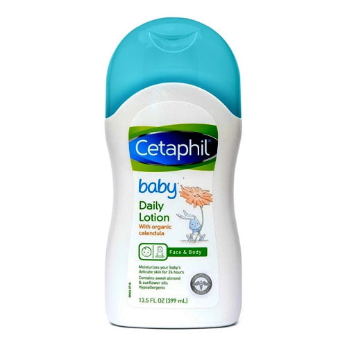 procent Hold sammen med Bryde igennem Cetaphil Baby Daily Body Lotion with Organic Calendula, Sweet Almond Oil,  13.5 oz, 3 Pack - Walmart.com