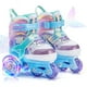 thumbnail image 1 of Patines NEMONE Mermaid 4, tamaño ajustable para niñas, 1 of 6