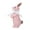 Pink,A, variant on Rattan Effect Resin Bunny Easter Decor,Table Rabbit Easter Decorations,Spring Bunnies Decoration Statue Figurine for Home Farmhouse (Pink, Sedentary)