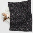 thumbnail image 6 of Yiaed Cool Skull Love Print Dog Blankets-Cat Blanket Washable for Couch Protection,Puppy Blanket, Soft Plush Reversible Throw Furniture Protector-, 6 of 8