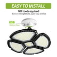 thumbnail image 6 of 1000-Watt Equivalent 21000 Lumens LED 4-Panel Garage E39 Bulb with Center Downlight, 6 of 12