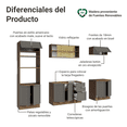 thumbnail image 4 of Cocina Integral Completa Modular Madesa Vik 270cm MG 06, 4 of 4