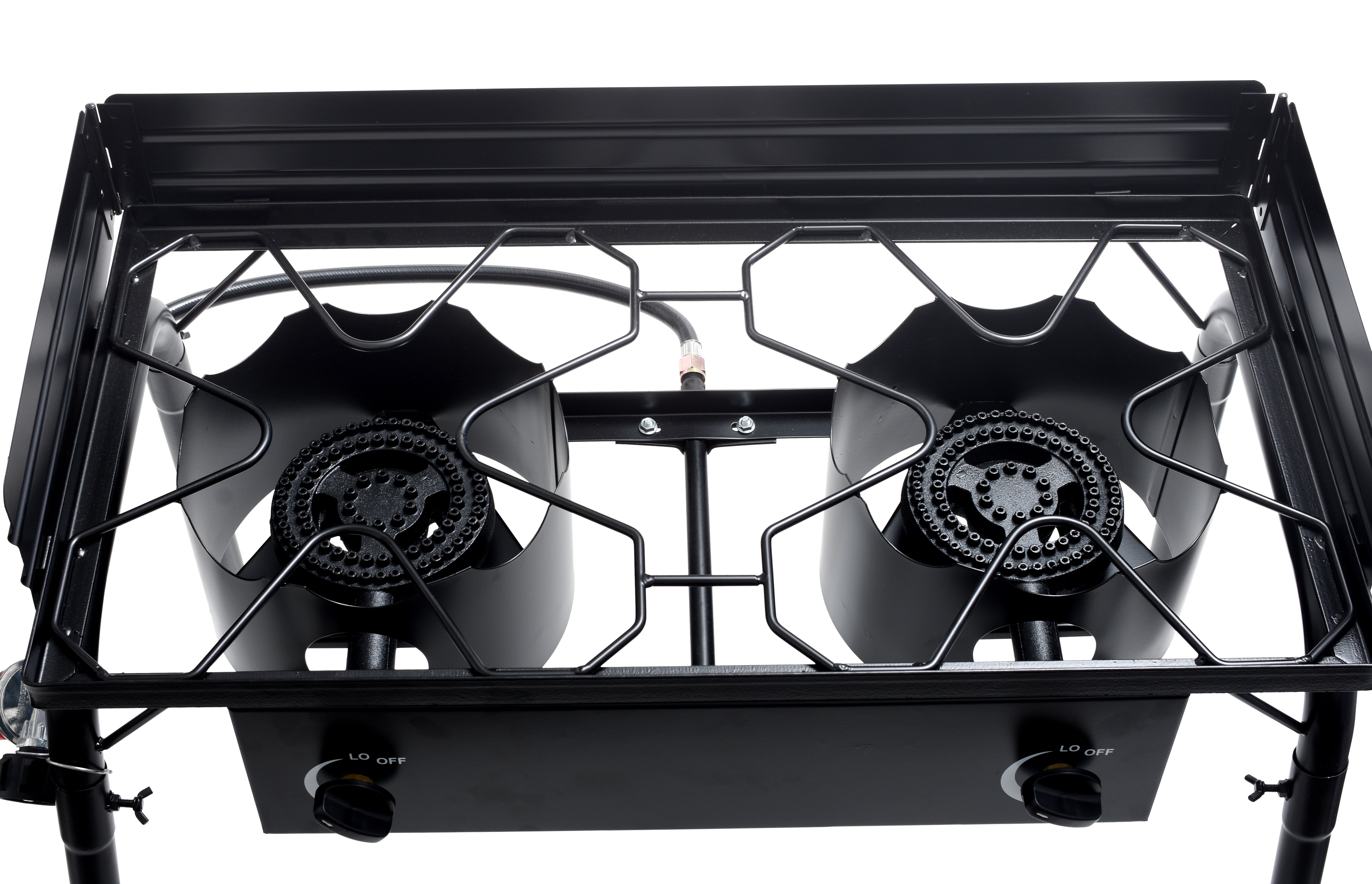 NGB-200C Stainless Steel Gas Cooker 2 Flame with Lid 9KW Gas Stove Camping  Stove