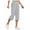 Gray, variant on TMOYZQ Womens Capri Pants Causal Wide Leg Loose Comfy Drawstring Joggers Lightweight Soft Athletic Workout Yoga Sweatpants Baggy Cropped Pants with Pockets