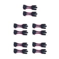 thumbnail image 1 of fastboy Archery Finger Guard Professional Adjustable Decorative Useful Three-finger Glove Convenient Practical Gloves Pink M 5Set, 1 of 6