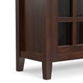 thumbnail image 6 of Artisan SOLID WOOD 48 inch Wide Contemporary TV Media Stand in Russet Brown, 6 of 12