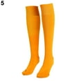 thumbnail image 7 of Shulemin Unisex Football Plain Long Sock Sport Knee High Large Hockey Soccer Rugby Stocks Black, 7 of 7