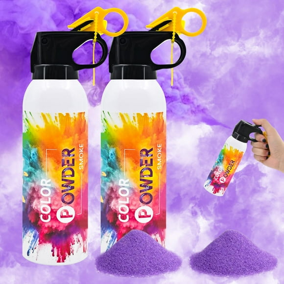 Extintor Gender Reveal PEMUISE, color morado, paquete de 2