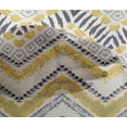 thumbnail image 5 of oneOone Viscose Chiffon Yellow Fabric Ikat Dress Material Fabric Print Fabric By The Yard 42 Inch Wide, 5 of 6