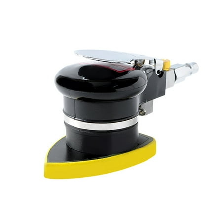 

Mini Random Orbit Air Sander With 90X130Mm Base Pneumatic Sander High Speed Air-Operated Handheld Polisher For Auto Body Work Furniture Metal Surface Rust Removal