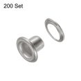 thumbnail image 3 of Kit de ojales de metal Unique Bargains 3mm 0.12' Plateado, 3 of 7