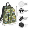 thumbnail image 2 of Yiaed Surfing Dinosaur Print Lightweight Backpack Travel Backpacks Hiking Daypack for Women Men, 2 of 5