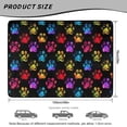 thumbnail image 7 of KUIFORTI Dog Paw Print SUV Trunk Mat Non Slip Trunk Protection Cargo Liner Stylish Vehicle Interior Accessories Fits Most Cars, SUVs & Trucks Car Cargo Liner, 7 of 7