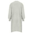 thumbnail image 5 of Tuphregyow Women Cardigan Open Front Winter Clothes Knit Outwear Oversized Button Lightweight Sweaters Trendy Loose Cardigans Long Sleeve Solid White XL, 5 of 8