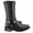 Black, variant on Milwaukee Leather Men's Black Leather Harness Motorcycle Boots with Braid and Riveted Details MBM9025 11