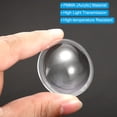 thumbnail image 4 of Uxcell Diameter 40.8mm High 10.5mm PMMA Flat Convex Lens LED Flashlight Optical Lens, Transparent, 5 Pcs, 4 of 6