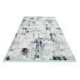 thumbnail image 2 of Paige Grey Abstract Acrylic Area Rugs for Living Room Jacquard Textured Modern Rugs Soft Geometric Rug for Bedroom Mid Century Washable Rug Non-Slip Bohemian Perfect for Dining Room Office, 2 of 4
