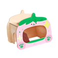 thumbnail image 5 of YWMJZEU Hamster Bridge Bearded Dragon Bridge Wood Reptiles Hide Cave Reptile Hideout for Strawberry House, 5 of 9