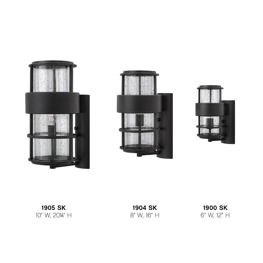 Hinkley Lighting H1905 20.25" Height 1 Light Outdoor Wall Sconce From The Saturn