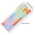 thumbnail image 2 of Estbridge  Wireless Mechanical Keyboard 68 Keys Mini Office Keyboard Tri-mode Bt5.0/2.4ghz/usb-c Wireless Gaming Keyboard for Windows Laptop Pc Gamer, 2 of 10