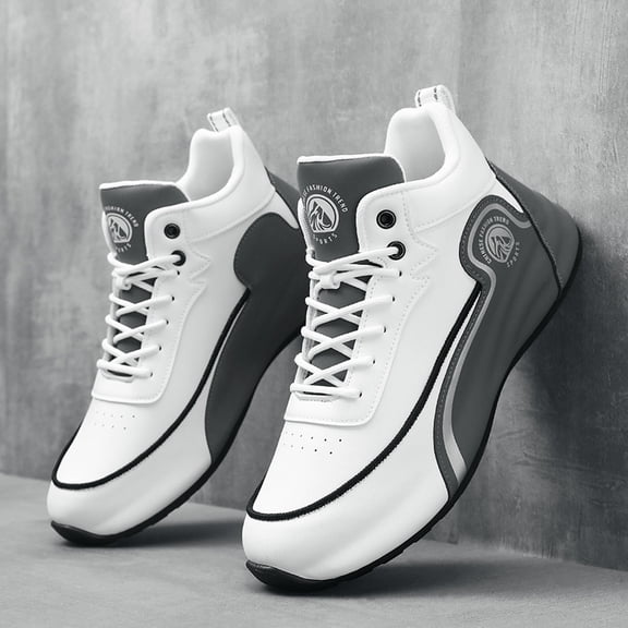 Men's Mid-Top Running Shoes 2026 Spring/Summer - Fashionable Comfortable Sneakers