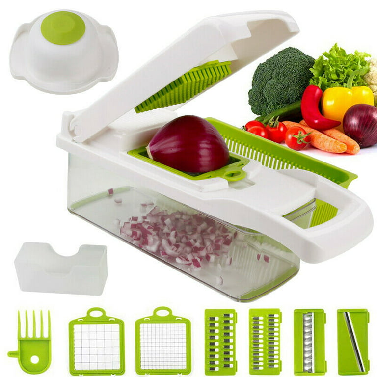 ENDLILI Vegetable Chopper, Pro Onion Chopper,15 in 1 Multifunctional Food  Chopper-Adjustable Vegetable Slicer-Kitchen Gift Gadget Veggie Slicer for