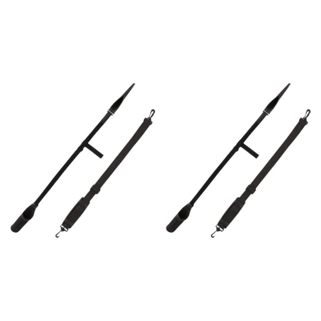 Correa para sujetar cañas de pescar DYNWAVEMX Correa práctica de 58 a 130 cm Correa de fijación para 2 piezas