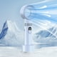 thumbnail image 5 of Ventilador Portátil Sin Aspas | Recargable Por Usb, 100 Velocidades | Silencioso y Potente | Pantalla Digital | Carcasa de Abs+Pc | 8 Horas de Autonomía | Enfriamiento Rápido En 5 Segundos | Blanco/A, 5 of 6