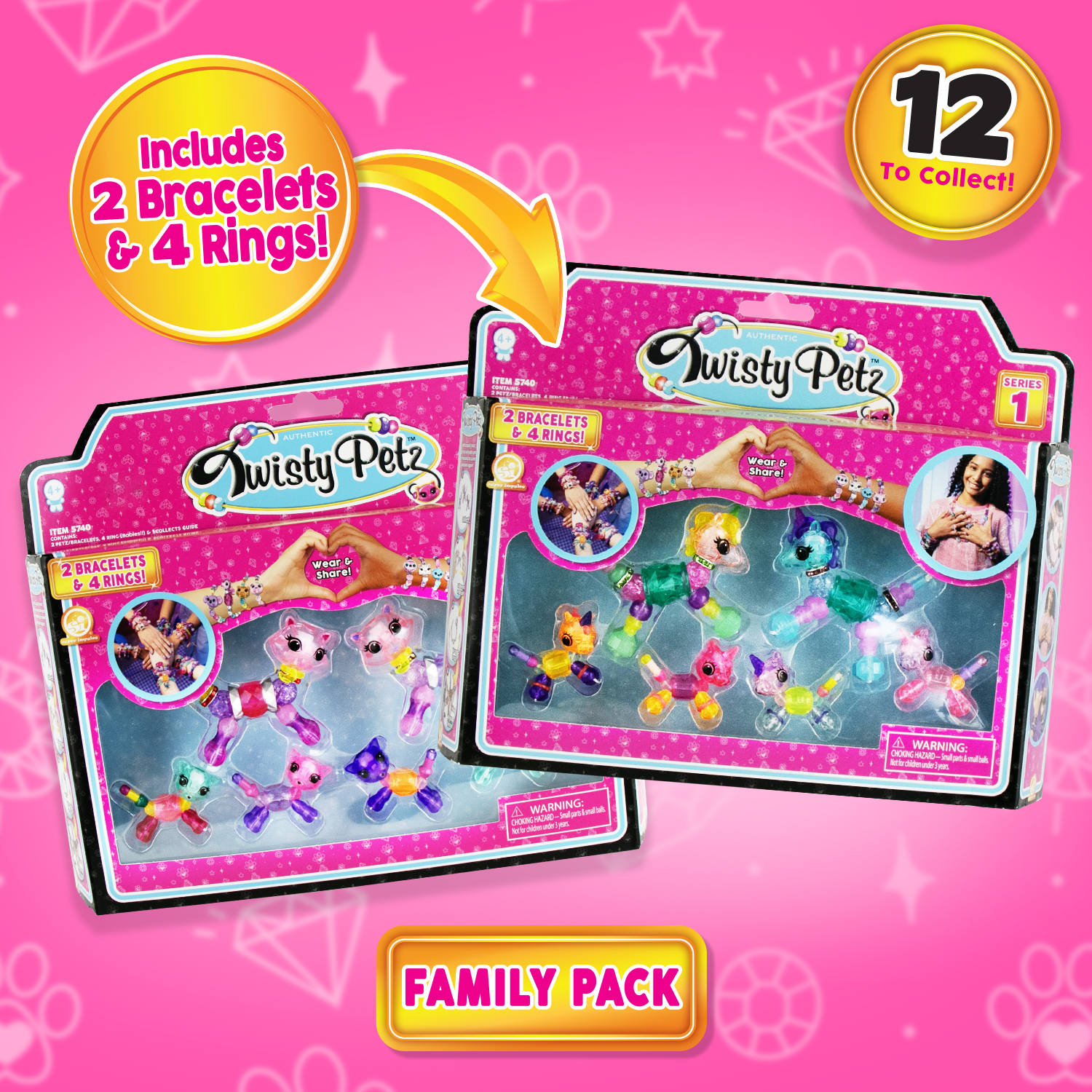 Twisty Petz, Series 2, Precious Poodle Bracelet for Kids - Walmart.com