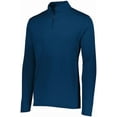 thumbnail image 2 of Augusta S Youth Attain Wicking 1/4 Zip Pullover Navy 2786, 2 of 2