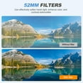 thumbnail image 5 of 52mm Phone Camera Lens, Clip-On Full Color Filter Circular Polarizing Lens for Most Smart Phones and DSLR Cameras, Green, 5 of 7