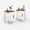 White, variant on GarveeHome Rustic Farmhouse Nightstand with Charging Station, Barn Door & Adjustable Storage Shelf, Wooden Small Table, White