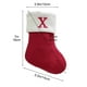 thumbnail image 3 of Seyotauo Christmas Stockings with Initials, Embroidered Xmas Stockings, 7" Large Knitted Xmas Stocking, Christmas Party Fireplace Family Hanging Stocking Decorations, 3 of 6