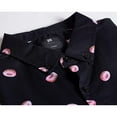 thumbnail image 3 of Visive Mens Big And Tall Short Sleeve Button Shirt, Printed Donuts Shirts, 3 of 7