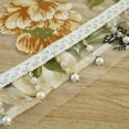 thumbnail image 3 of 1Pcs 1*2M Elegant Floral Tulle Voile Window Curtain Panel Sheer Drape Scarf Valances Home Textile, 3 of 3