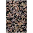 thumbnail image 2 of SAFAVIEH Blossom Tina Floral Area Rug, Black/Plum, 8' x 10', 2 of 8