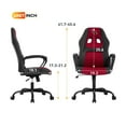 thumbnail image 7 of YRLLENSDAN Gaming Chairs, Comfortable Office Chairs Ergonomic Office Chair Computer Chairs for Adults PC Chair Desk Chairs with Wheels & Lumbar Support for Home Office, ARI, 7 of 7