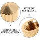 thumbnail image 3 of FESTFENDS 20Ud Tuercas Metálicas Doradas Para Reparación Y Montaje De Relojes De Pared Y, 3 of 6