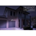 thumbnail image 2 of Lithonia Lighting Ofth 300Pr 120 P Dusk-To-Dawn 2-Light Adjustable Par Flood Light - White, 2 of 5