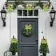 thumbnail image 2 of Lazo Navideño con Gorro de Papá Noel | Lazo Verde para Adornos de Árbol, Coronas y Regalos | Accesorio Decorativo Duradero para El Hogar, 2 of 6