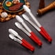 thumbnail image 1 of Alfombrilla de Acero Inoxidable 304, Pinza de Pan para Sandwich, Asador de Pan con Pegamento Rojo, Gadget de Cocina, Pinza de Sandwich para Barbacoa, Resistente, Portátil, para Cocina, para, 1 of 9