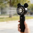 thumbnail image 6 of COM1950s Portable Handheld Fan, USB Rechargeable Small Mini Fan with Digital Display, Quiet Personal Cooling for Travel Office Home Use, 6 of 7