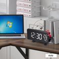 thumbnail image 3 of Brand Clearance! Projection Alarm Clock Digital Ceiling Display 180 Degree Projector Clock Wall Time Projection, 3 of 10