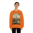 thumbnail image 4 of Statue of Liberty Urban Wanderlust Unisex Heavy Blend Crewneck Sweatshirt, 4 of 9