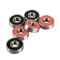 GOOHOCHY Steel Black Skateboard Wheel Bearings for 20Pcs 2.2 x 2.2 x 0.7 Inch