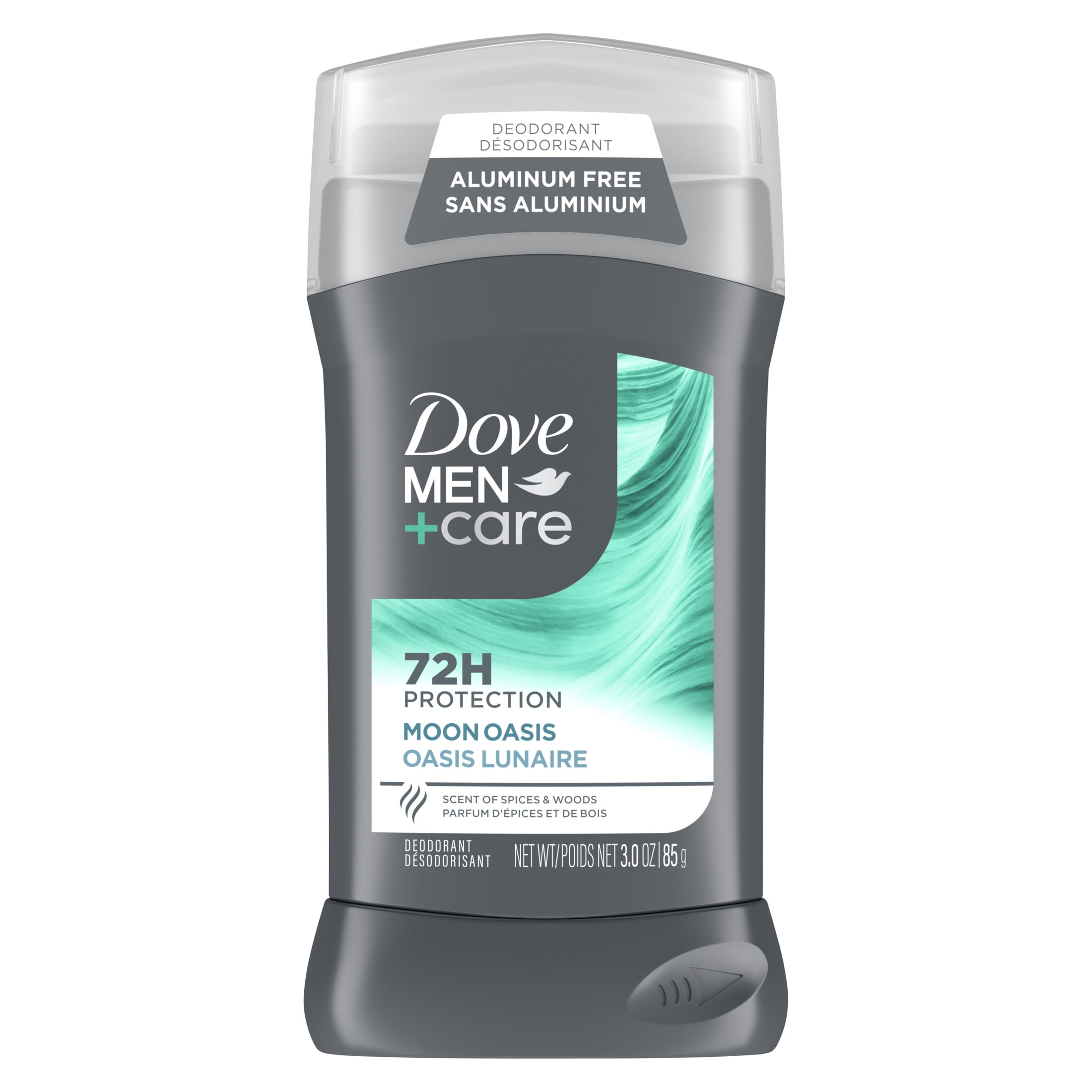(3 pack) Dove Men+Care Deodorant for Men Moon Oasis Aluminum-Free, 3.oz